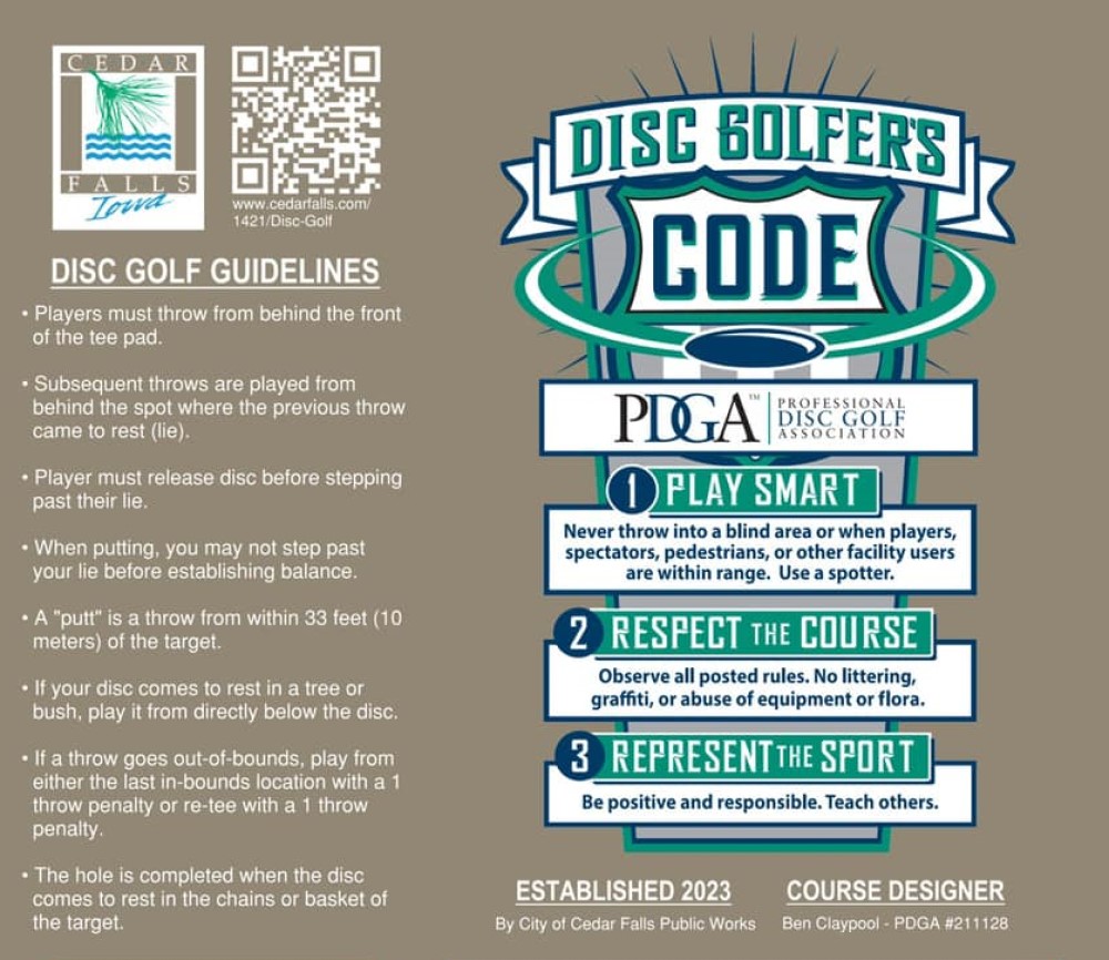 Cedar Falls Disc Golf Cedar Falls Tourism